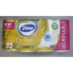 Eü.papír 16Tek.4R.ultra Soft Almond Exclu Zewa
