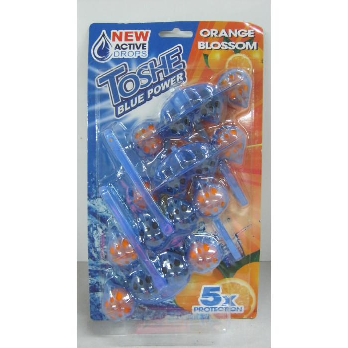 Toshe 4X55G Orange Blossom Blue Wc Golyó