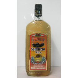 Tequila 1L Gold Sombrero Negro