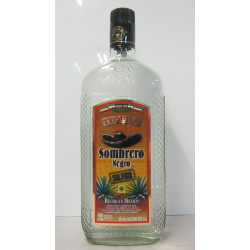 Tequila 1L Silver Sombrero Negro