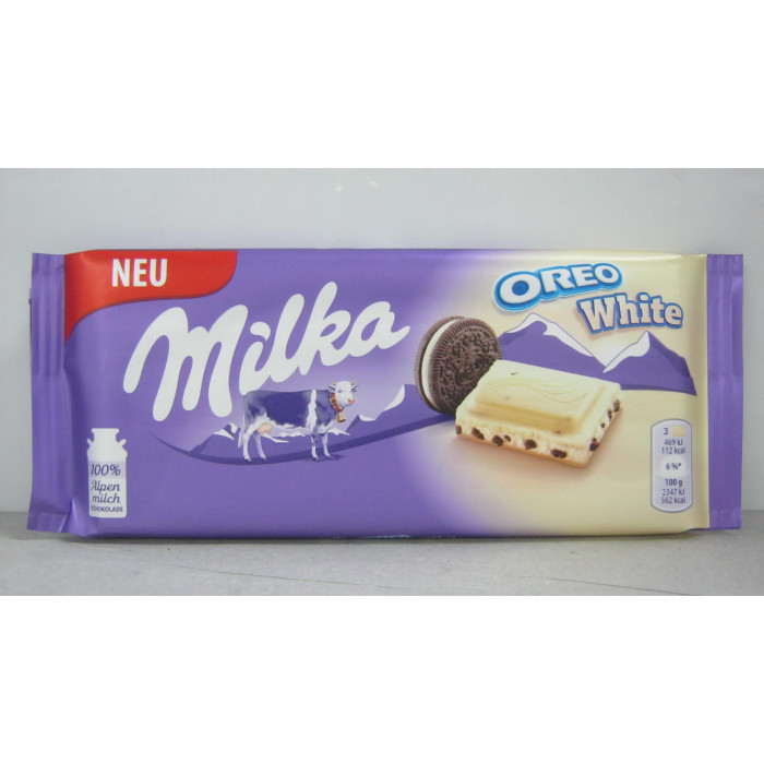 Milka 100G Oreo White