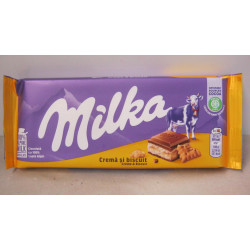 Milka 100G Cream Biscuit