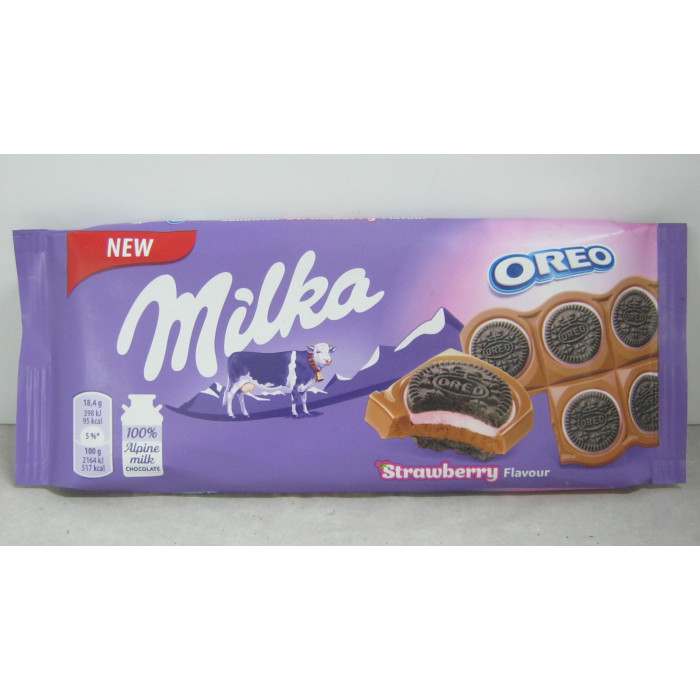 Milka 92G Oreo Eper Sandvich