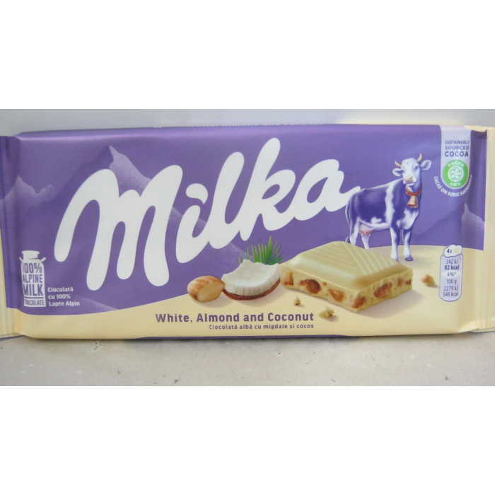 Milka 90G Fehércsoki Kókusz