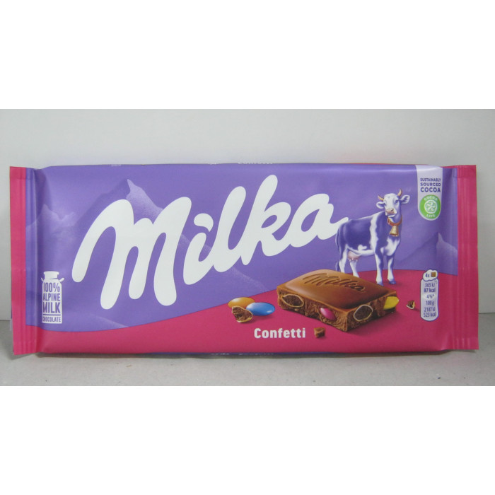 Milka 90G Confetti