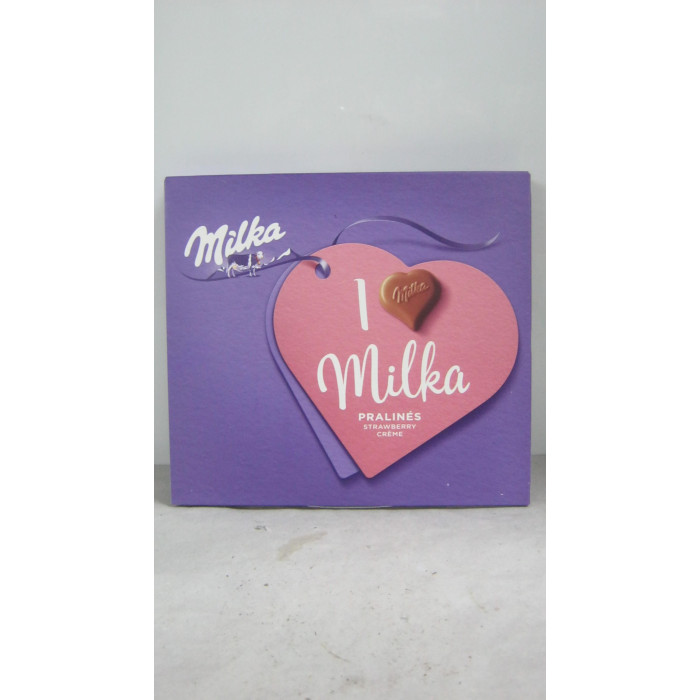 I Love Milka 110G Eperkrém