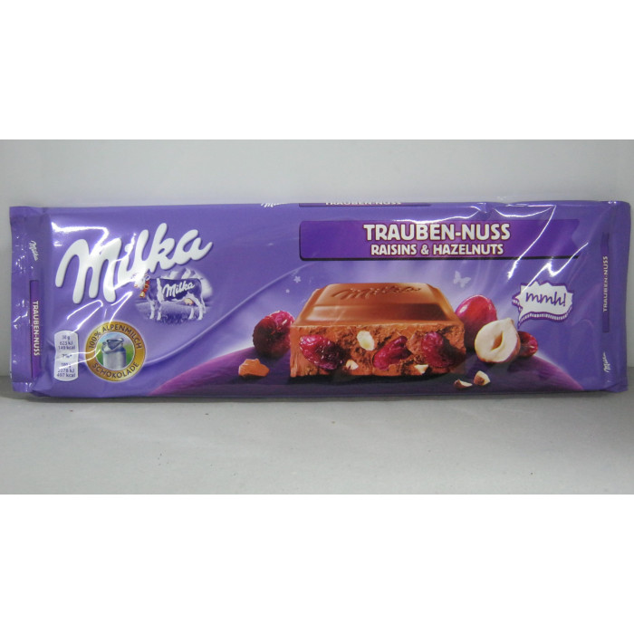 Milka 270G Mazsolás Mogyorós