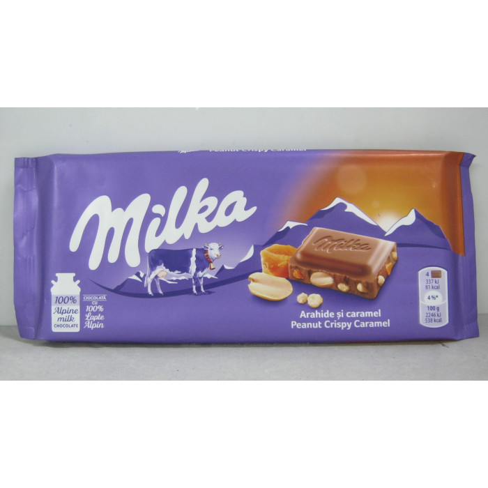 Milka 90G Caramel Mogyoró Crispy