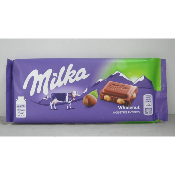 Milka 90G Egészmogyorós