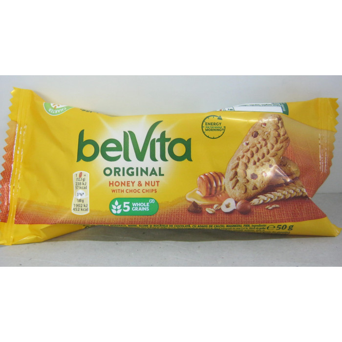 Jó Reggelt Belvita 50G Méz Mogyoró Chips Győri