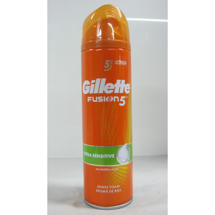 Gillette Bhab 200Ml Fusion5 Ultra Sensitve