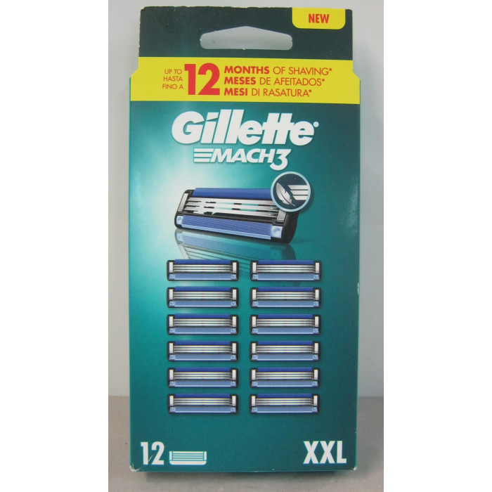Gillette Borotva Mach3 12Db
