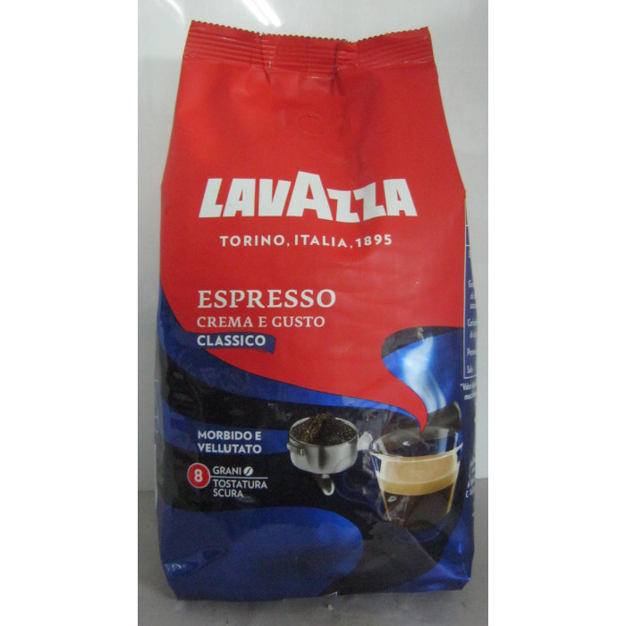 Lavazza 1Kg Classico Crema Gusto Szemes Kávé