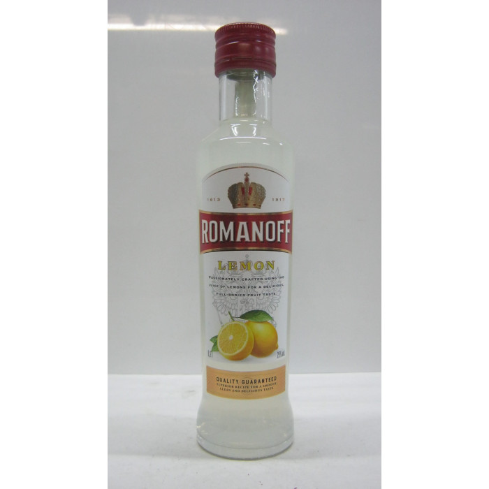 Vodka 0.2L Lemon Romanoff
