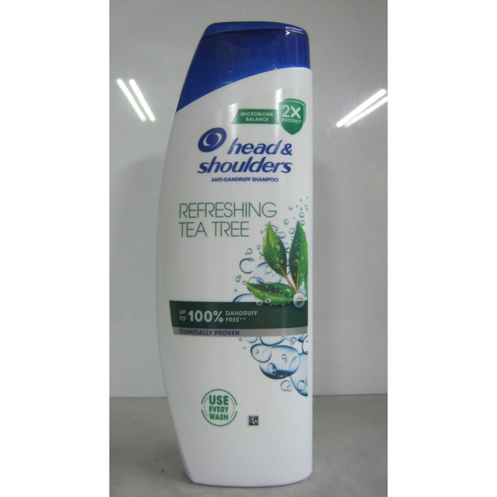 Head&Shoulders 400Ml Samp.refreshing Tea Tree