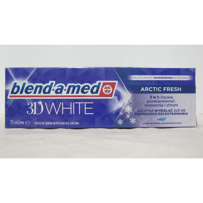 Blend-A-Med 75Ml Fogkrém 3D White Arctic Fresh