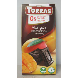 Diabetikus 75G Mangó Étcsoki Torras