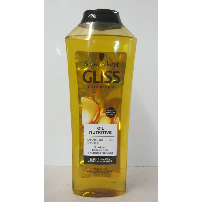 Gliss Kur 370Ml Sampon Oil Nutritive