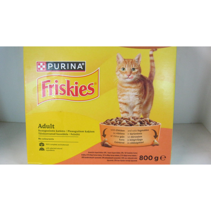 Friskies 800G Csirke Zöldséges Macska