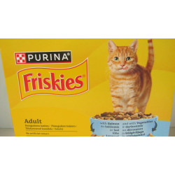 Friskies 800G Lazac Zöldséges Macska