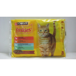Friskies 4X85G Szószban Húsos Vegyes Macska
