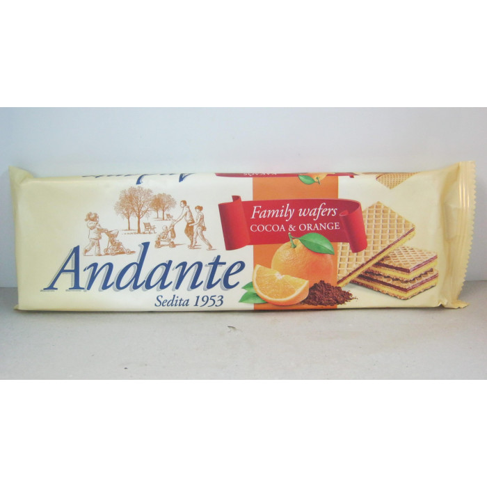 Nápolyi Kakaós Narancsos 130G Andante