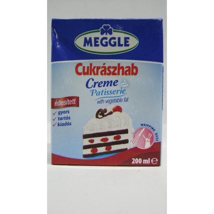 Habtejszín 200Ml 25% Meggle Cukrászhab