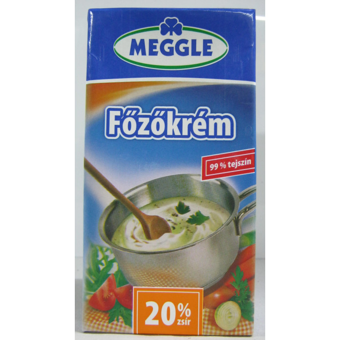 Főzőtejszín 500Ml 20% Meggle