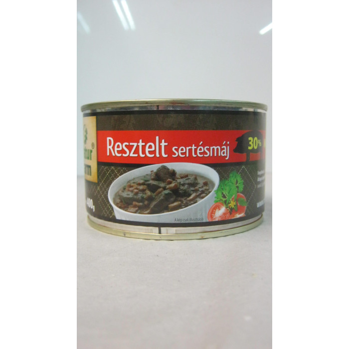Resztelt Sertésmáj 400G Naturfarm