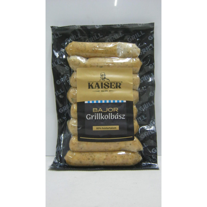Grillkolbász 210G Bajor Kaiser