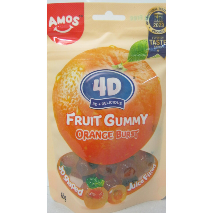 Gumicukor 65G Orange Burst Amos