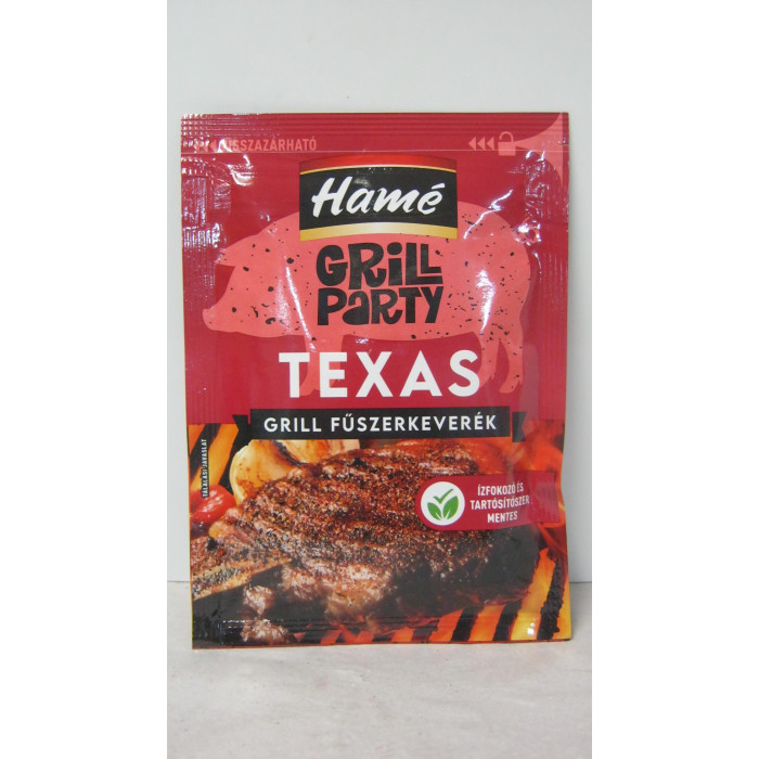 Fűszerkeverék Grill Texas 25G Hamé