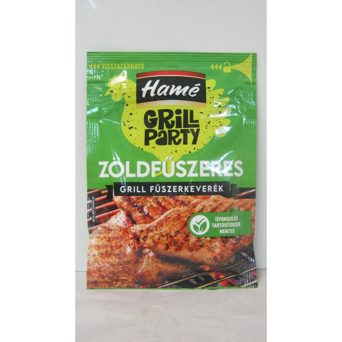 Fűszerkeverék Grill Zöldfűszeres 25G Hamé