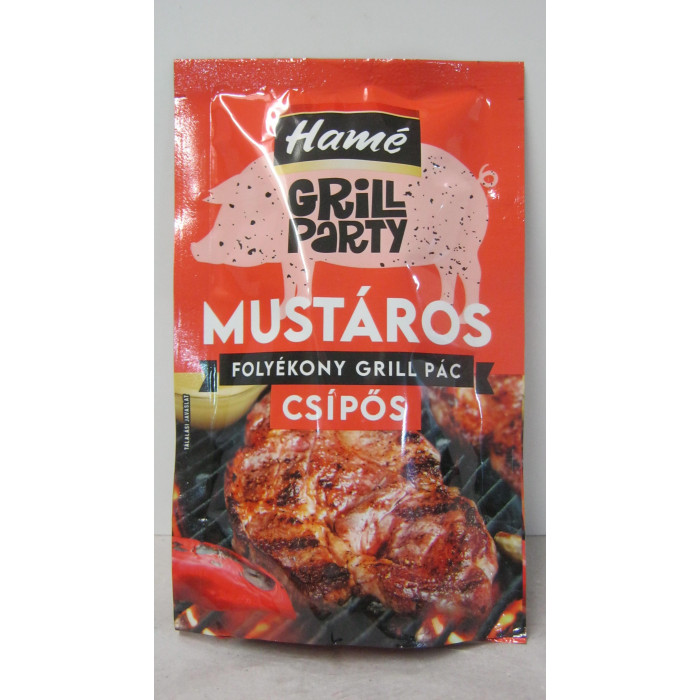 Folyékony Grill Pác Mustáros Csípős 69Ml Hamé