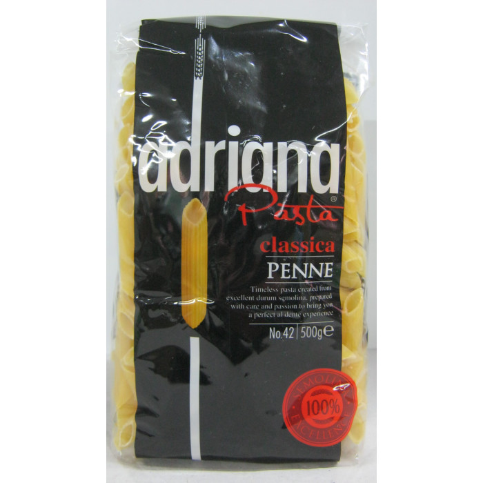 Penne 500G 0T.durum Semolina Adriana
