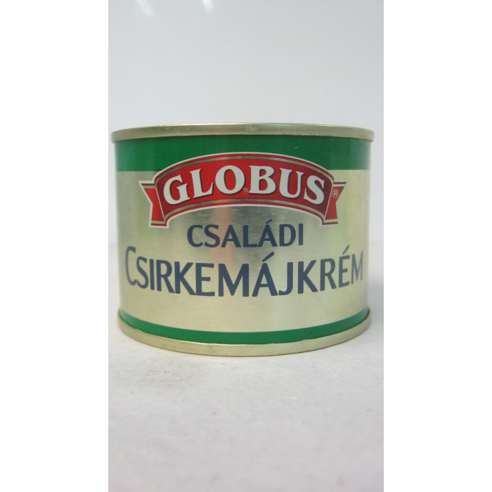 Csirkemájkrém 180G Globus Tpz.családi