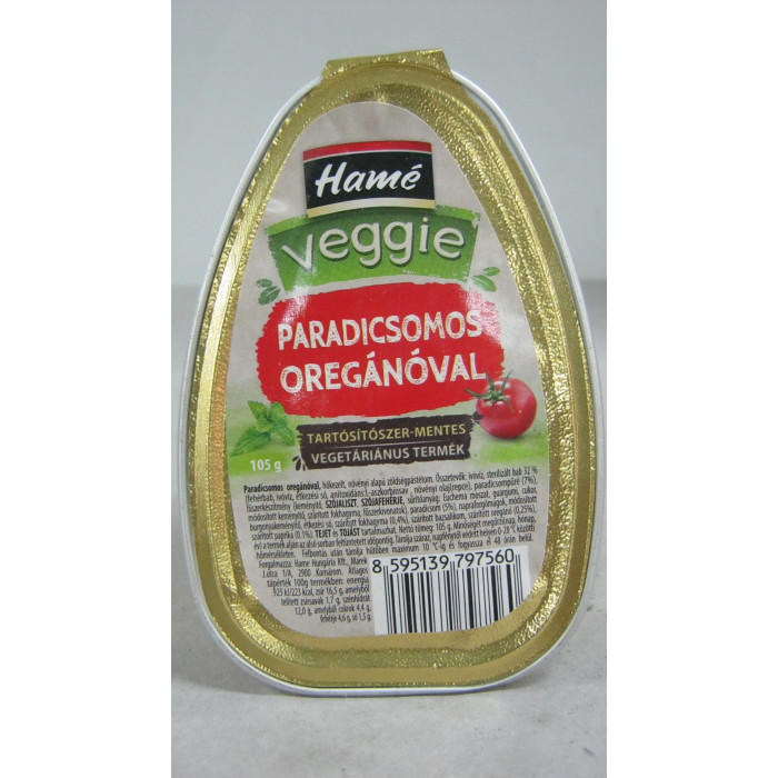 Pástétom 105G Paradicsomos Oregánó Hamé
