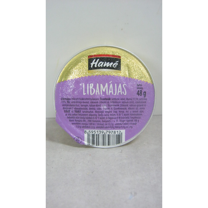 Libamájas 48G Hamé