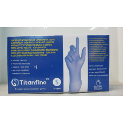 Kesztyű 100Db S Kozmetikai Titanfine