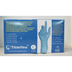 Kesztyű 100Db L Kozmetikai Titanfine