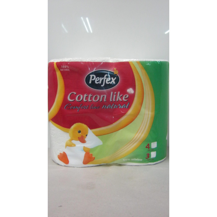 Eü.papír 4Tek.3R.cotton Like Perfex