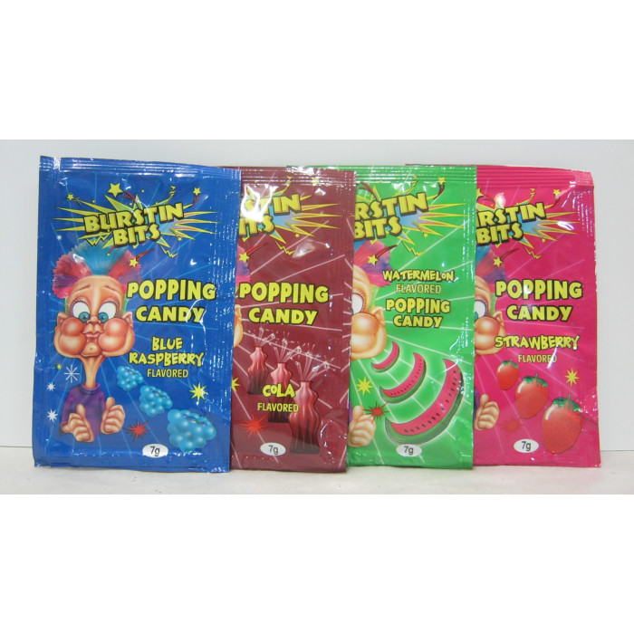 Robbanós Cukor 7G Vegyes Íz Popping Candy