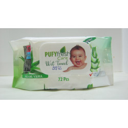 Nedves Törlőkendő 72Db Vegyes Illat Pufy