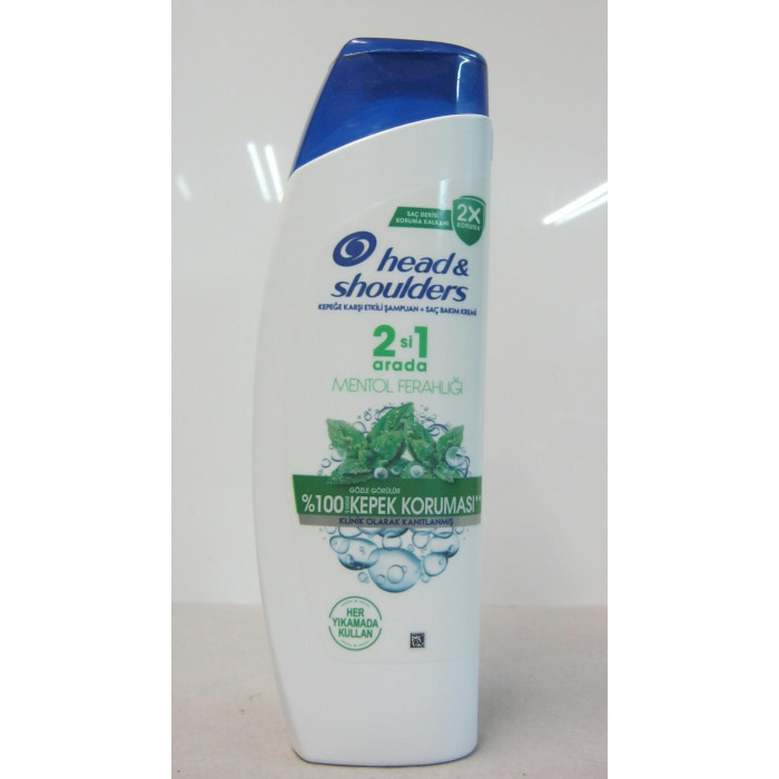 Head&Shoulders 330Ml Samp.menthol 2In1