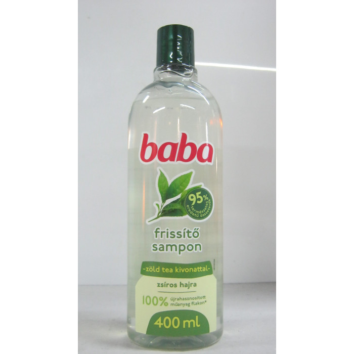 Baba 400Ml Sampon Zöld Tea