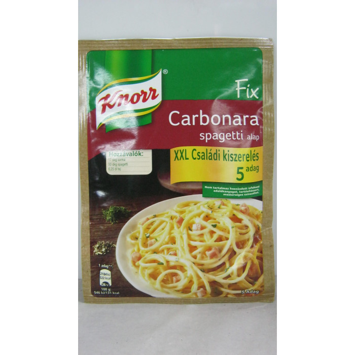 Spagetti Alap Carbonara 60G Knorr Xxl