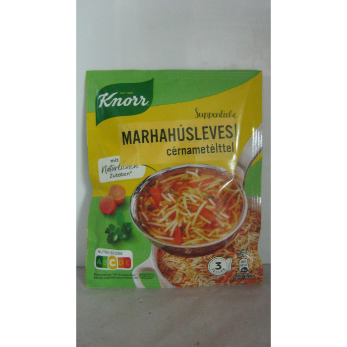 Knorr Marhahúsleves Cérnametélttel 76G