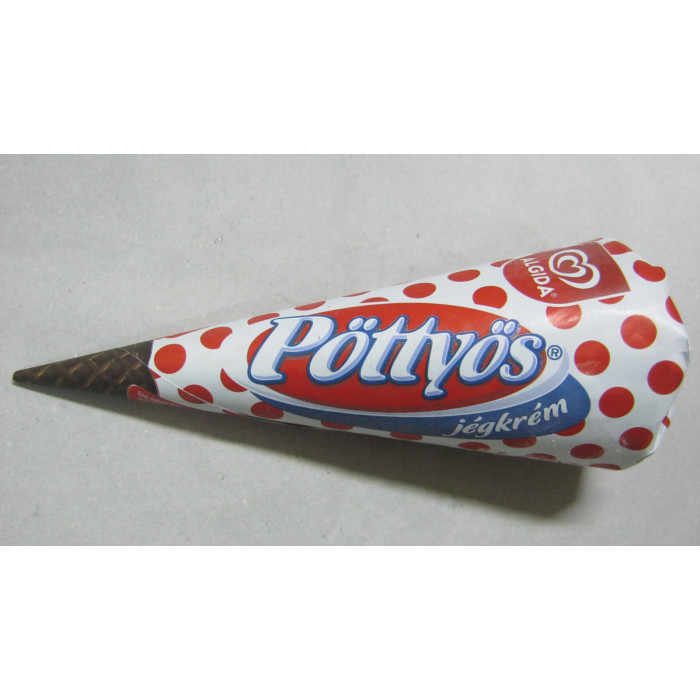 Tölcséres 90Ml Pöttyös Jégkrém