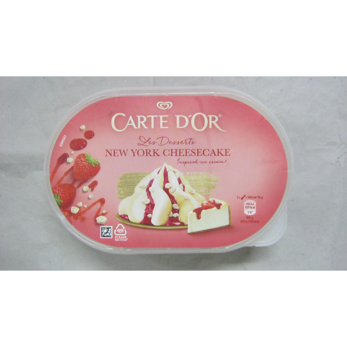 Carte D Or 825Ml New York Sajtorta