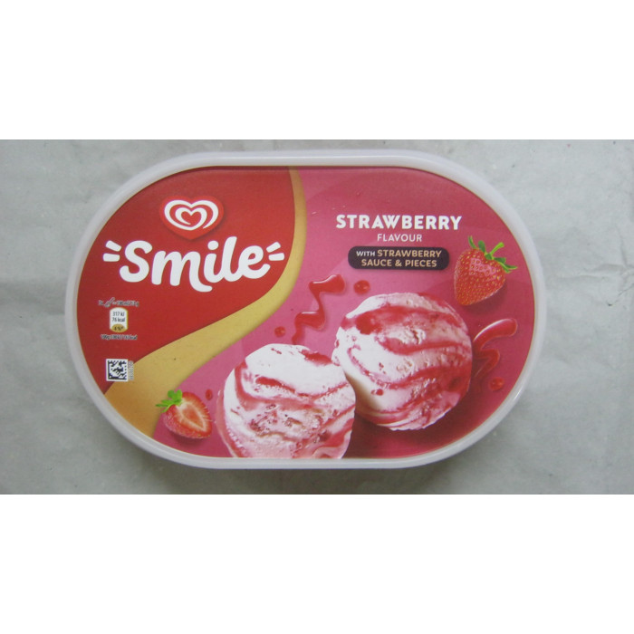 Smile 900Ml Eper Algida